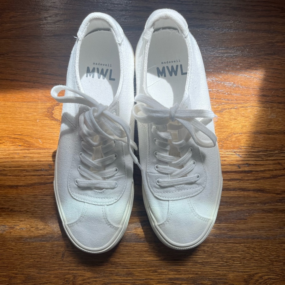 Madewell sidewalk tennis shoe / sneaker